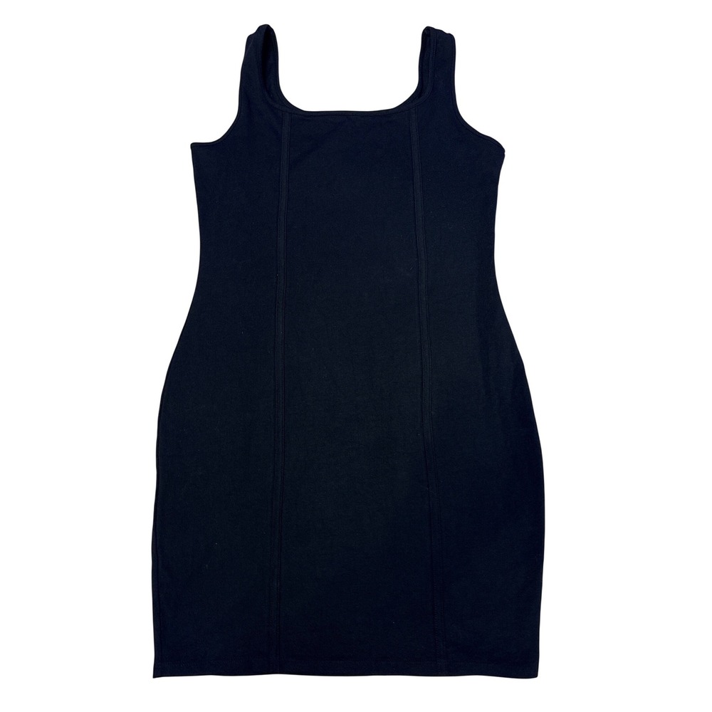 NEW Wild Fable Womens Black Sleeveless Bodycon Mini Dress Stretchβ Casual Size M